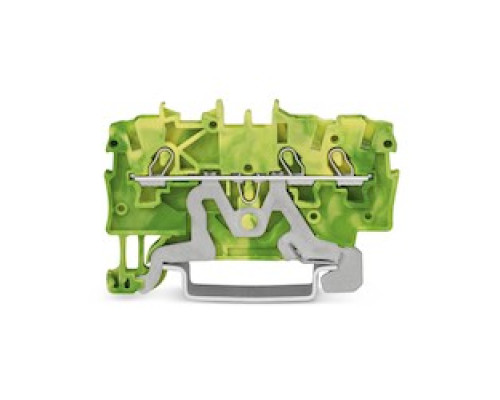 WAGO CORPORATION  2000-1307      TOPJOB S 3-CON GROUND TRM BLK SUITABLE FOR EX E II GREEN-YELLOW