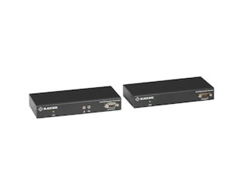 BLACK BOX NETWORK SERVICES  KVXLC-100      KVM Extender over CATx - Single-Head, DVI-I, USB 2.0, Serial, Audio, Local Video