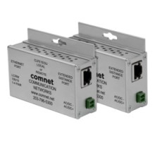 COMNET COMMUNICATION NETWORKS  CLKFE1EOU      2 Ethernet-over-UTP Extenders, Local/Remote Configurable, Small Size, Includes Power Supplies