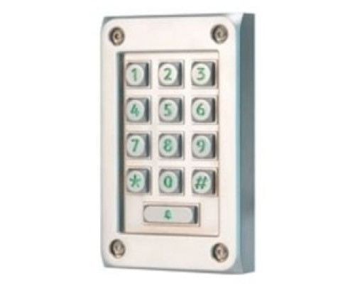 PAXTON ACCESS  521-715-US      Specialty Reader Keypad, Touchlock, Vandal Resistant, 89 MM Width x 28 MM Depth x 143 MM Height, 5 Meter Cable Length, Robust Metal, With Backlit