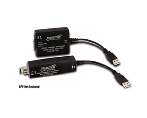 LANTRONIX TN-USB-FX-01 LC    USB 2.0 to Fast Ethenet 100Base=FX Multimode LC 2km