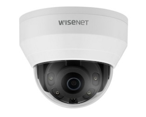 HANWHA VISION QND-8010R        WIsenet Q Network Indoor Dome Camera, 5MP @ 30fps, 2.8mm Fixed Focal Lens 104