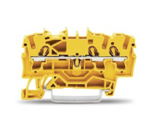 WAGO CORPORATION  2002-1306      3 COND THRU TERMINAL BLOCKS 22-12 AWG SUITABLE FOR EX II YELLOW