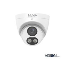 INVID TECH  VIS-P5TXIR28NH-AIWL      5MP NDAA Turret White Light 2.8mm H.265 Built In Mic