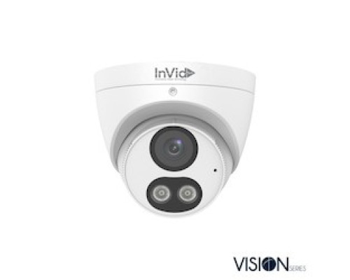 INVID TECH  VIS-P5TXIR28NH-AIWL      5MP NDAA Turret White Light 2.8mm H.265 Built In Mic