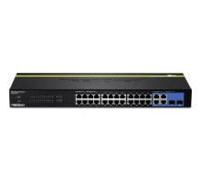 TRENDNET  TEG-424WS      24-port 10/100 Mbps Web Smart Switch