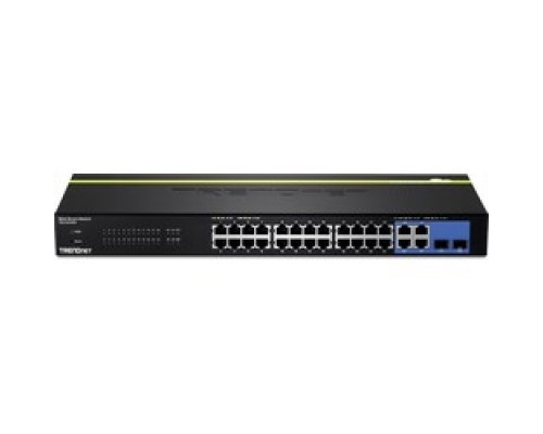 TRENDNET  TEG-424WS      24-port 10/100 Mbps Web Smart Switch