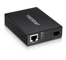 TRENDNET  TFC-PGSFP      Gigabit PoE PD SFP Fiber Media Converter