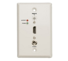 TRIPP LITE  B126-1A0-WP-1  B126-1A0-WP-1      HDMI over Cat5/Cat6 Active Extender, Wallplate Remote Receiver for Video and Audio, 1080p @ 60 Hz, Up to 200-ft., TAA