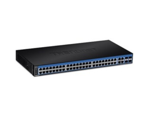 TRENDNET  TEG-524WS      52-Port Gigabit Web Smart PoE+ Switch