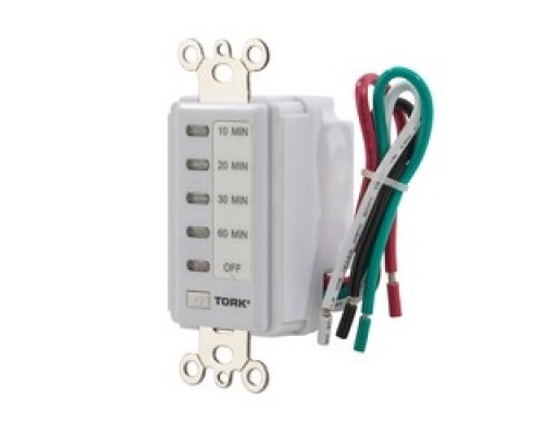 NSI INDUSTRIES  D1060MW      Interval Timer, 60 Min, 120V, White