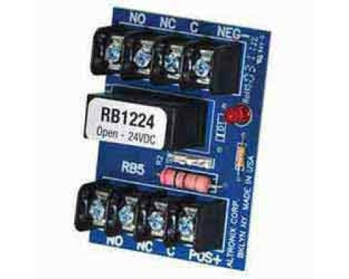 ALTRONIX  RB1224      Relay Module, 12/24VDC, DPDT Contacts @ 5A - 220VAC/28VDC