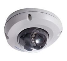GEOVISION  84-EDR1100-2020      IP Camera, IR, Mini Fixed, Rugged Dome, WDR, Day/Night, Outdoor, H.264/MJPEG, 1280 x 1024 Resolution, F2.0 Fixed 2.8 MM Lens, 12 Volt DC 5.8 Watt, PoE