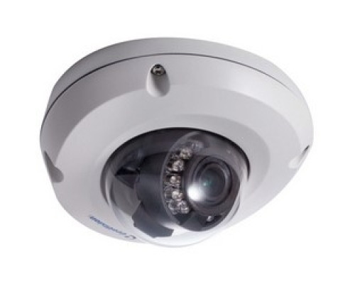 GEOVISION  84-EDR1100-2020      IP Camera, IR, Mini Fixed, Rugged Dome, WDR, Day/Night, Outdoor, H.264/MJPEG, 1280 x 1024 Resolution, F2.0 Fixed 2.8 MM Lens, 12 Volt DC 5.8 Watt, PoE