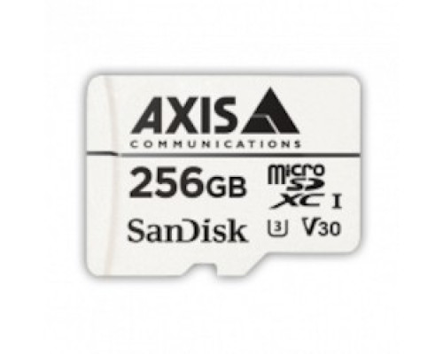 AXIS COMMUNICATIONS 02021-021 SURVEILLANCE CARD 256GB 10PCS       AXIS SURVEILLANCE CARD 256 GB, 10PCS ARE HIGH ENDURANCE, MICROSDXC CARDS