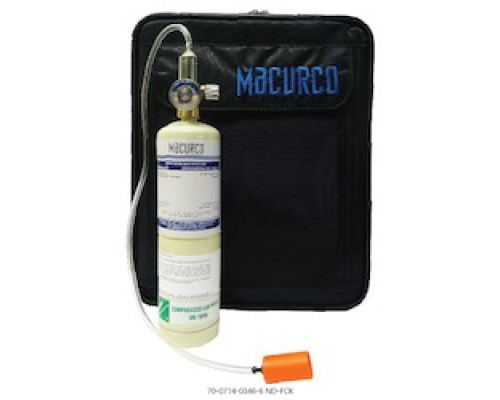 MACURCO GAS DETECTION 70-0714-0346-6 ND1-FCK   ND1-FCK - TX-6-ND / TX-12-ND Nitrogen Dioxide NO2 Field Cal-Kit, 34L 5 ppm, 0.2 LPM Reg. M