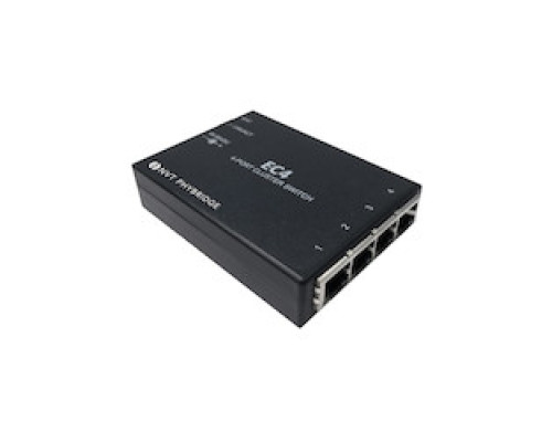 NVT PHYBRIDGE  NV-EC-04      Adapter That Converts A Single Long Run Coax Cable To Four Poe Ports To Enable IP Endpoints. Used With CLEER24, EC10 Or EC Base