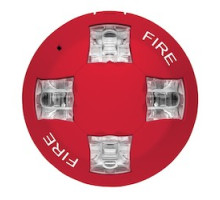 KIDDE COMMERCIAL  EGCVRF               CLG Strobe, Red, Fire