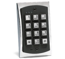 LINEAR CORPORATION  0-294022  2000EM      Access Control Keypad, Indoor/Outdoor, Programmable, Alphanumeric Key, Flush Mount, 12 to 24 Volt AC, 10 to 30 Volt DC, 2.75