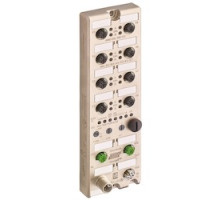 LUMBERG AUTOMATION  934879007  0980ESL390-121      Active IP67 I/O, I/O Standalone, LioN-P Series, Multiprotocol, 16DIO, M12 I/O, M12 L-coded Power Supply Connection, 60 mm, Metal