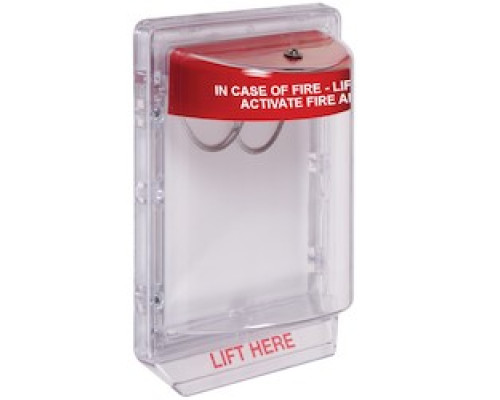SAFETY TECHNOLOGY INTL STI-1200   Stopper II, Flush Mount without Sounder, Fire Label, Internal dimensions 140mm 7