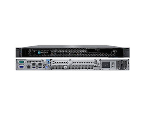 IONODES  CR6-1U4SP-08-16TB               1U 4-Bay Rackmount Enterprise Video Server with 16TB, Intel Xeon E-2124, Windows 10 Pro, 2 x 8TB HDD, RAID 0/1/10, 16GB RAM, 240GB SSD, 2 x 1GbE, VGA, 1 x 250W PS, 5-Year Warranty