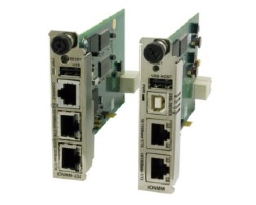 LANTRONIX  IONMM-232      Media Converter, Ion Management Module With RS-232 CLI