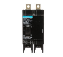 SIEMENS  US2:BQD2100  BQD2100      Molded Case Circuit Breaker, Thermal Magnetic, Panelboard Mount, 2 Pole, 480 Star/277 Volt AC, 50/60 Hertz, 125/250 Volt DC, 100A, 14 kA Interrupting Rating