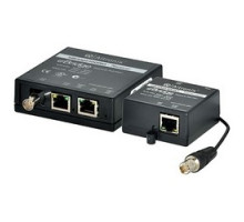 ALTRONIX  EBRIDGE100STR               EoC Single Port Adapter Kit, 100Mbps, Passes PoE/PoE+, Includes Receiver & Small Transceiver