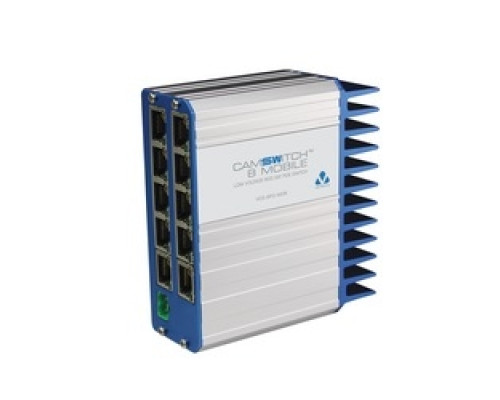 VERACITY  VCS-8P2-MOB      CAMSWITCH 8 Mobile, POE Network switch, Powered via 12V-24V DC