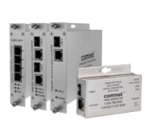 COMNET COMMUNICATION NETWORKS  CNMC2SFP      Ethernet Media Converter, 2-Channel, 1-Rack Slot, 10/100/1000 Mbps Ethernet, 9 to 24 Volt DC, 6.1