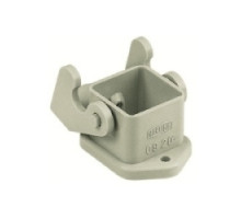 HARTING  09200030327  9200030327      Han A Housings: Han A Base Panel 1 Lever Black