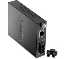 TRENDNET TFC-1000S50   Intelligent 1000Base-T to 1000Base-LX Single-Mode SC Fiber Converter 50km/31miles