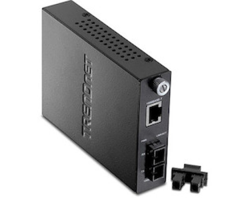 TRENDNET TFC-1000S50   Intelligent 1000Base-T to 1000Base-LX Single-Mode SC Fiber Converter 50km/31miles