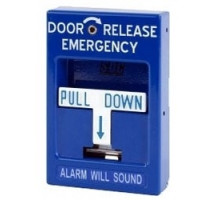 SECURITY DOOR CONTROLS  492      Emergency Door Release Pull Station, 2-SPDT, 10 Ampere, 3.25
