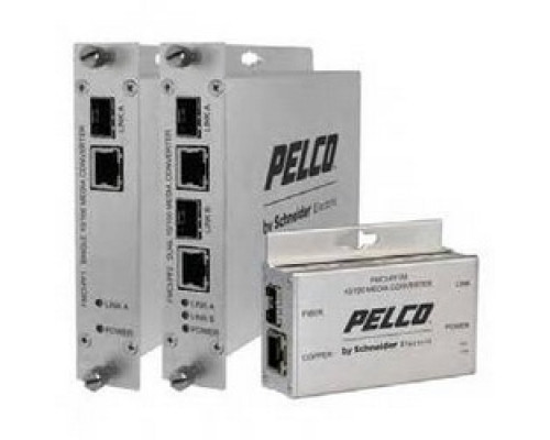 PELCO  FMCI-PG2      Dual 1000 Mbps Media Converter