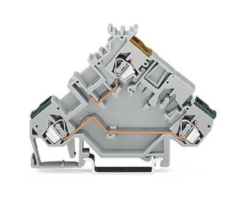 WAGO CORPORATION  280-555      ACTUATOR TERMINAL BLOCK FOR MAGNETIC VALVES, SERVOS