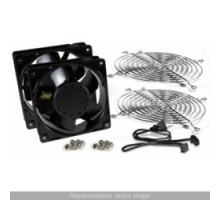 HAMMOND MANUFACTURING CO  AVFK2AC120      HAMMOND DUAL FAN KIT WITH 2X GUARDS AND