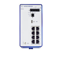 HIRSCHMANN  942170018  BRS40-8TX-EEC      Compact Managed Industrial Switch, fanless design, All Gigabit