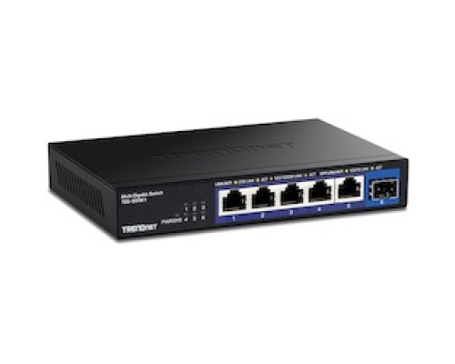 TRENDNET  TEG-S5061      6-port 2.5G Unmanaged Switch With 10G SFP+ Port