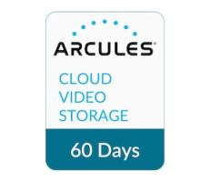 ARCULES INC A0-C-004K-060-US1 004K-060   Cloud Video Subscription License With 60 Days Cloud Storage 4K