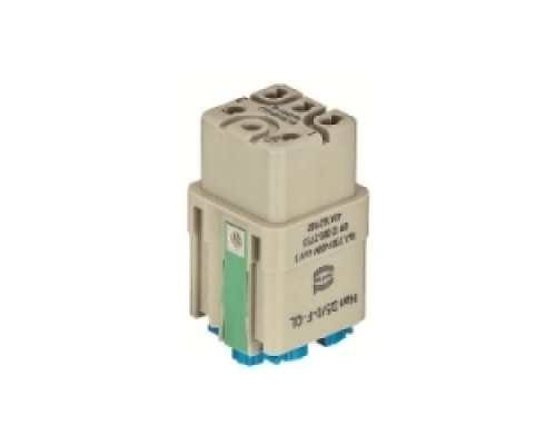 HARTING  09120052733  9120052733      Han Q Female Insert: Insert Han Q 5/0 female quick lock