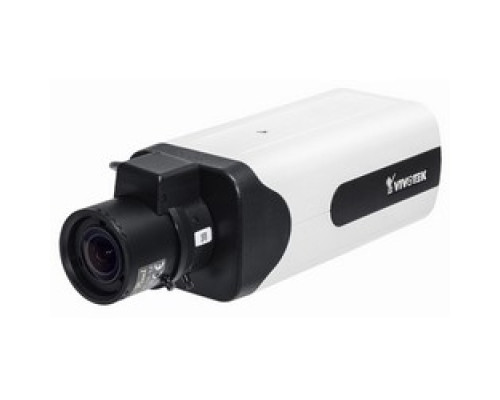 VIVOTEK  IP9171-HP      Network Camera, WDR, 3DNR, Day/Night, H.265/H.264/MJPEG, 2048 x 1536 Resolution, F1.2/F1.95 P-Iris Varifocal 2.8 to 8 MM Lens, 512 MB RAM/128 MB Flash, 24 Volt AC/12 Volt DC, PoE