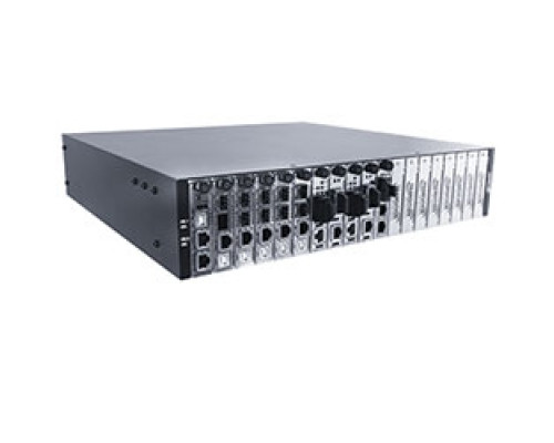 LANTRONIX  ION219-A-NA      19-Slot Chassis for the ION Platform, AC Powered