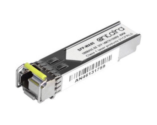 ANTAIRA TECHNOLOGIES LLC  SFP-WA80      1.25G Gigabit SFP Transceiver WDM-A, SM/LC/80KM/24.0dB/TX:1490nm RX:1550nm, 0C-70C
