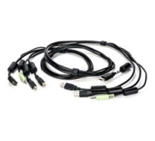 VERTIV  CBL0112      Vertiv Avocent USB Keyboard and Mouse, HDMI and Audio Cable, 6 ft. for Vertiv Avocent SV and SC Series Switches - for Keyboard/Mouse, Speaker, Audio/Video Device, KVM Switch - 6 ft - USB - HDMI Digital Audio/Video, Keyboard/Mou