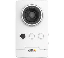 AXIS COMMUNICATIONS  0812-004  M1045-LW      Small, Wireless Indoor Cube Camera, Day/Night. 2.8mm/110 HFOV, Automatic IR Cut Filter. IR Illumination 10 m/33 ft., Max. HDTV 1080p at 30 fps with WDR