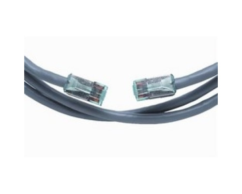 APPROVED MANUFACTURERS  L1-5M-CAT6-SHLD      5 M CAT 6 PATCH CORD PVC JKT 24-4 PR SOLID SHD GRY RJ45-RJ45 LVL 1