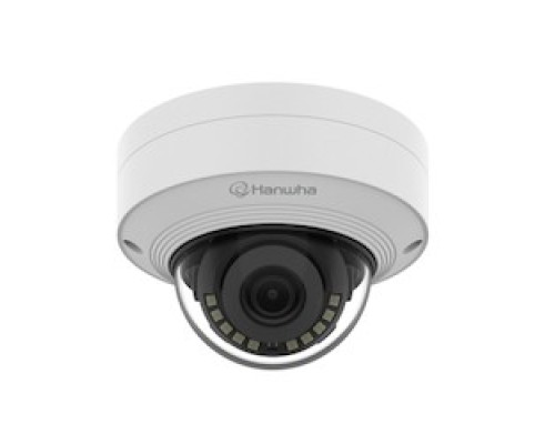 HANWHA VISION  QNV-C8011R               5MP IR AI Micro Vandal Dome 30fps, 3mm fixed lens, H.265 H.264, IP66, white
