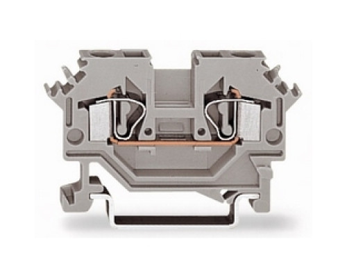 WAGO CORPORATION  281-601      2 CONDUCTOR THROUGH GRAY TERMINAL BLOCK